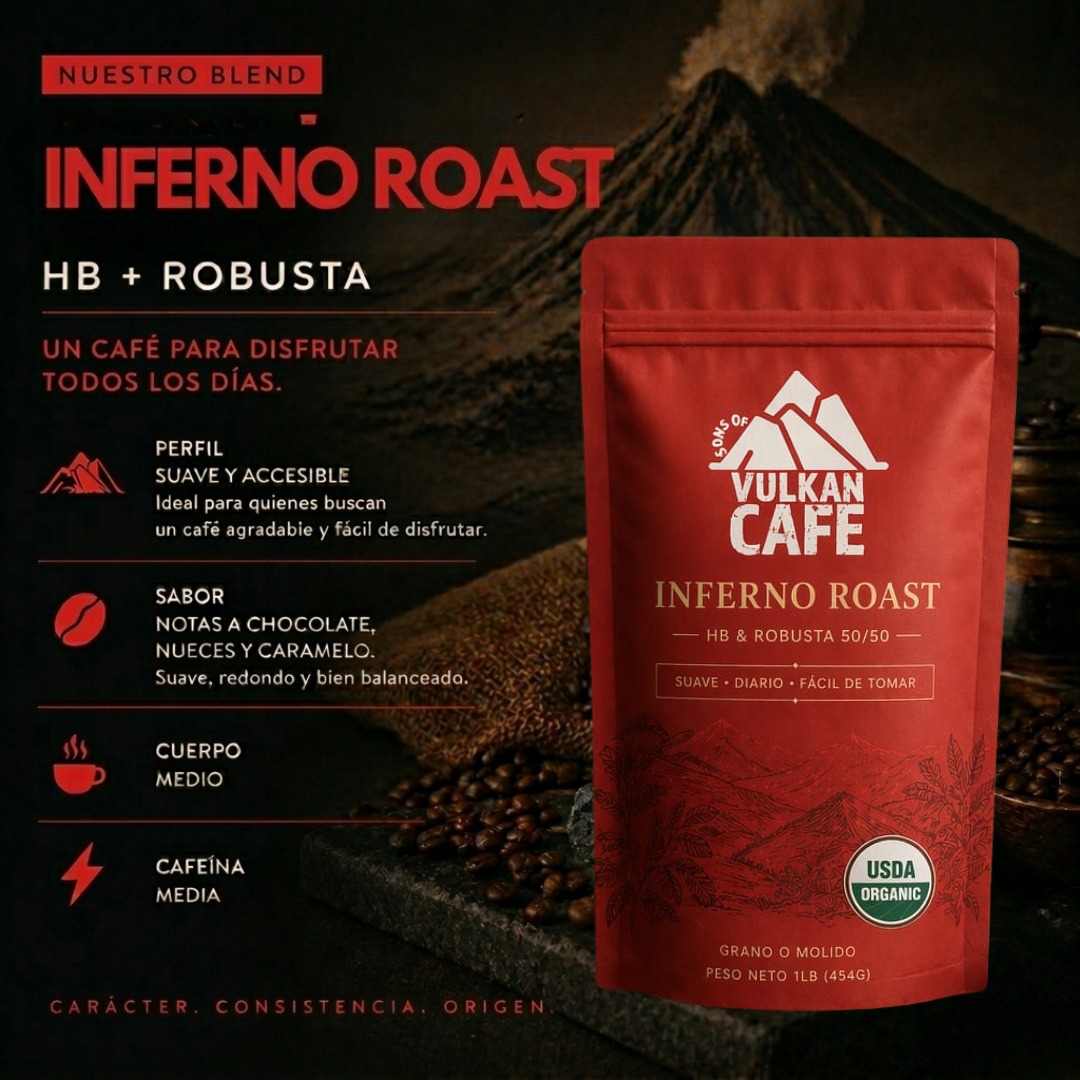 Inferno Roast — HB & Robusta 50/50